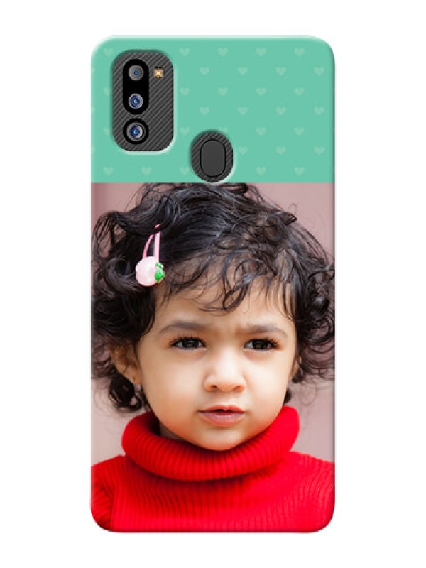 Custom Galaxy M21 2021 Edition mobile cases online: Lovers Picture Design