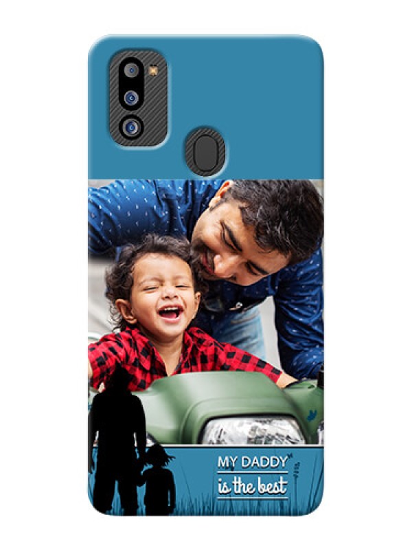 Custom Galaxy M21 2021 Edition Personalized Mobile Covers: best dad design 