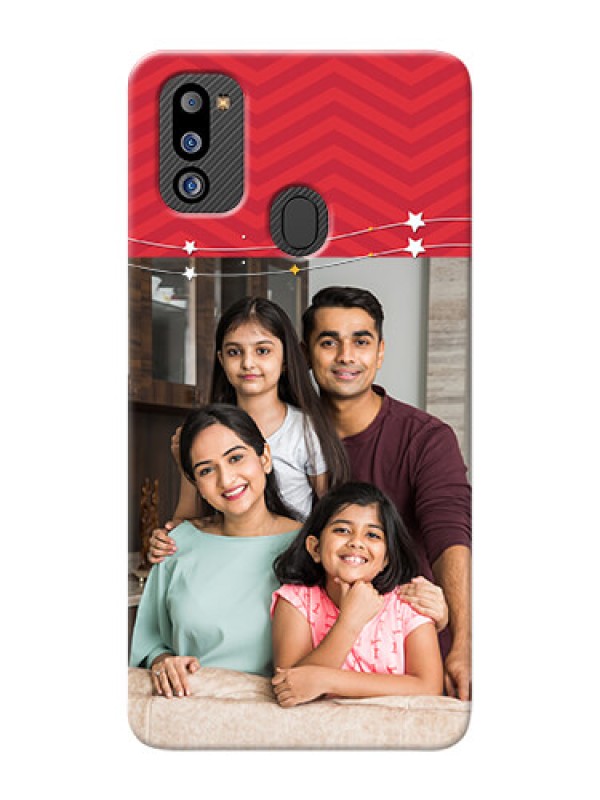 Custom Galaxy M21 2021 Edition customized phone cases: Happy Family Design