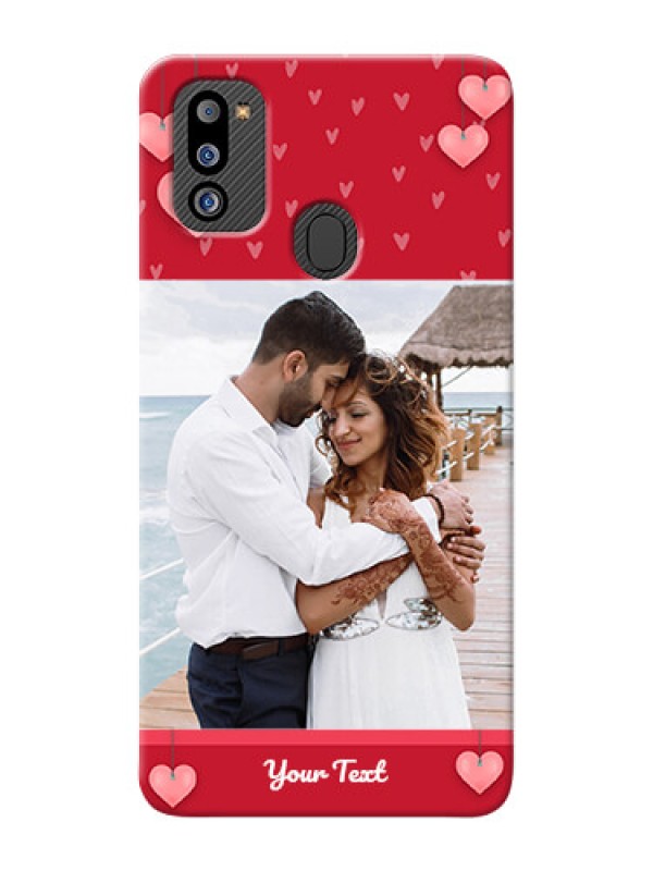 Custom Galaxy M21 2021 Edition Mobile Back Covers: Valentines Day Design