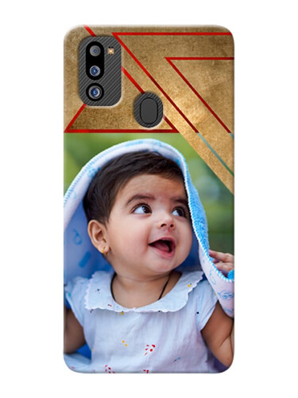 Custom Galaxy M21 2021 Edition mobile phone cases: Gradient Abstract Texture Design