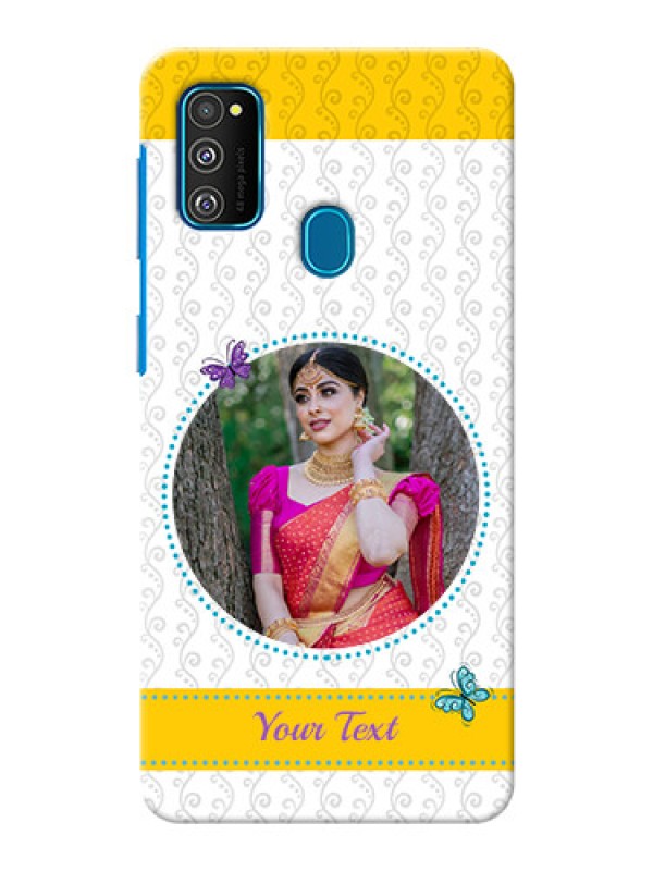 Custom Galaxy M21 custom mobile covers: Girls Premium Case Design