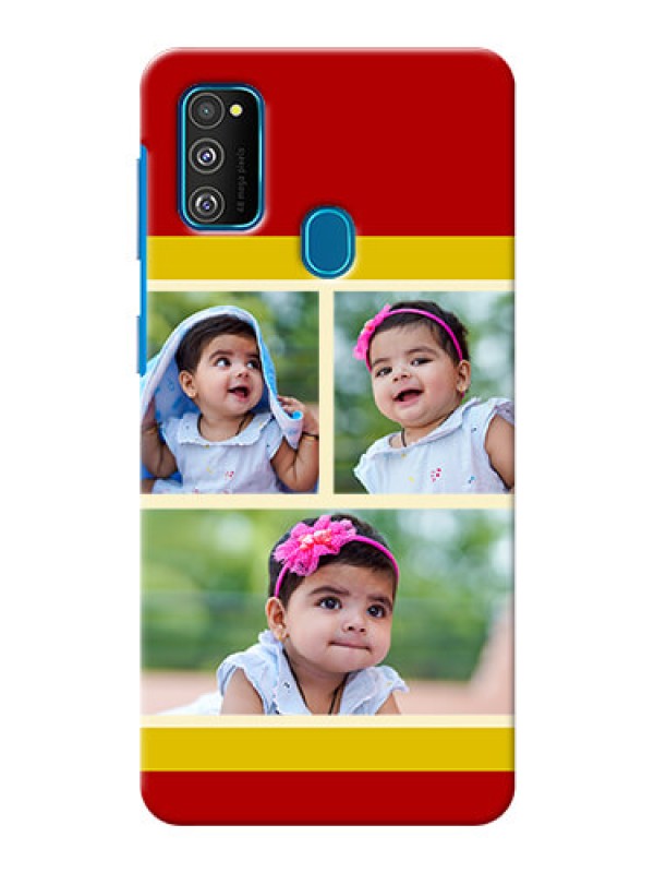 Custom Galaxy M21 mobile phone cases: Multiple Pic Upload Design