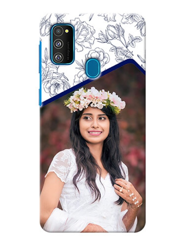 Custom Galaxy M21 Phone Cases: Premium Floral Design