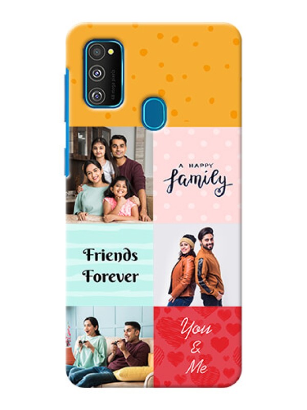 Custom Galaxy M21 Customized Phone Cases: Images with Quotes Design