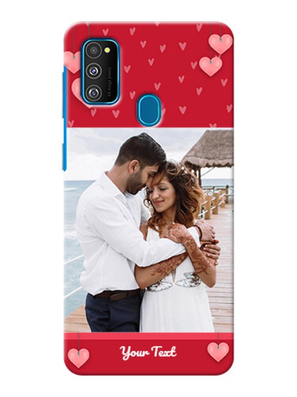 Custom Galaxy M21 Mobile Back Covers: Valentines Day Design
