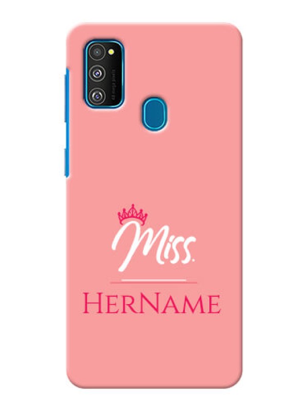Custom Galaxy M21 Custom Phone Case Mrs with Name