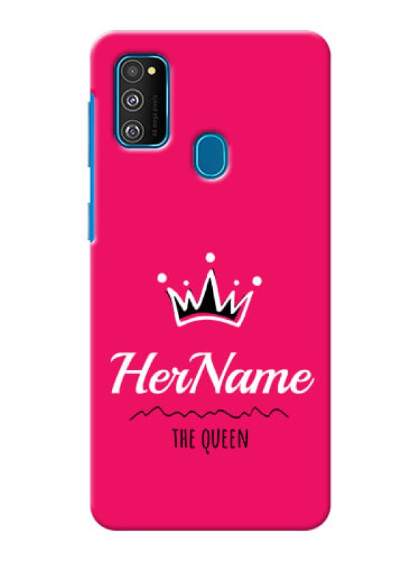 Custom Galaxy M21 Queen Phone Case with Name