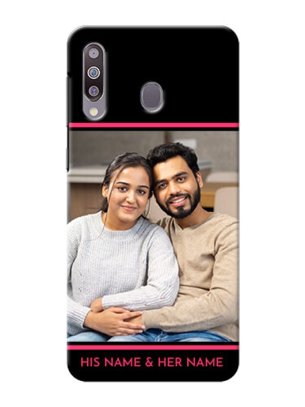 Custom Galaxy M30Mobile Covers With Add Text Design