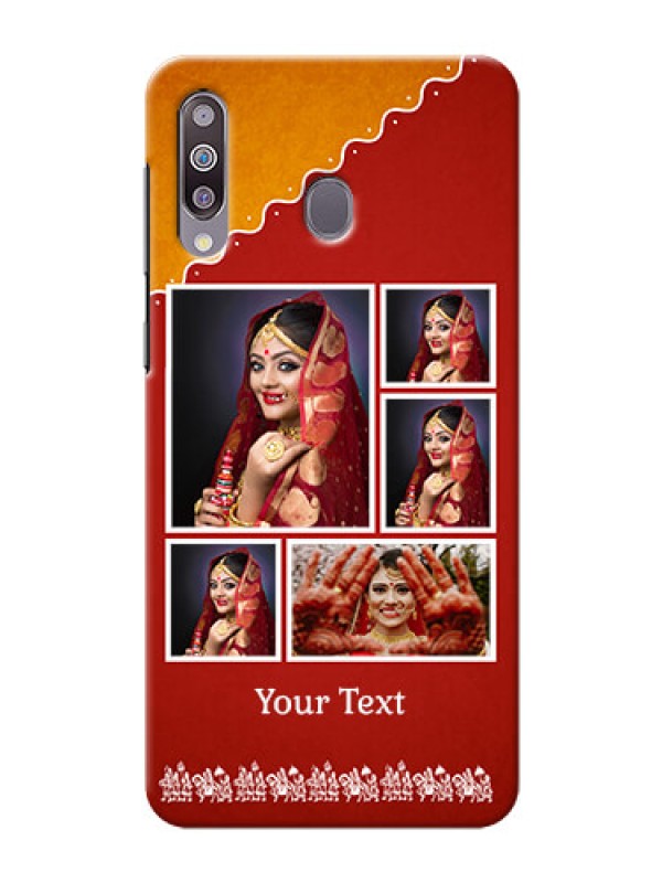 Custom Galaxy M30customized phone cases: Wedding Pic Upload Design
