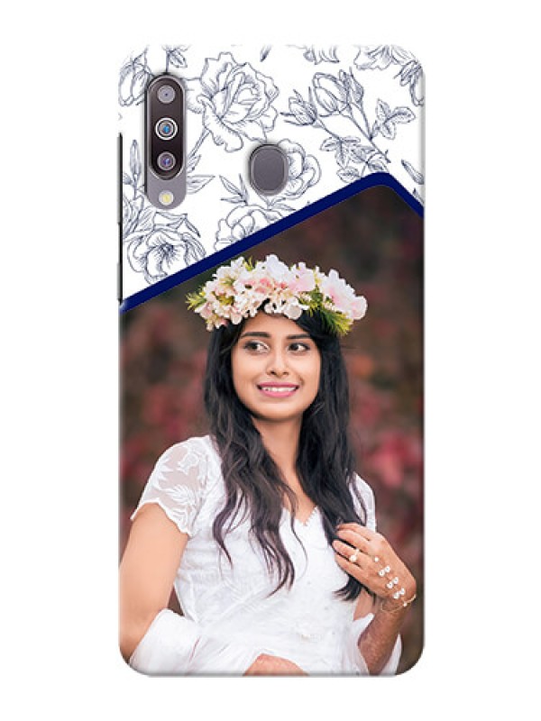 Custom Galaxy M30Phone Cases: Premium Floral Design