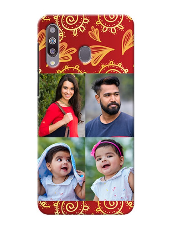 Custom Galaxy M30Mobile Phone Cases: 4 Image Traditional Design