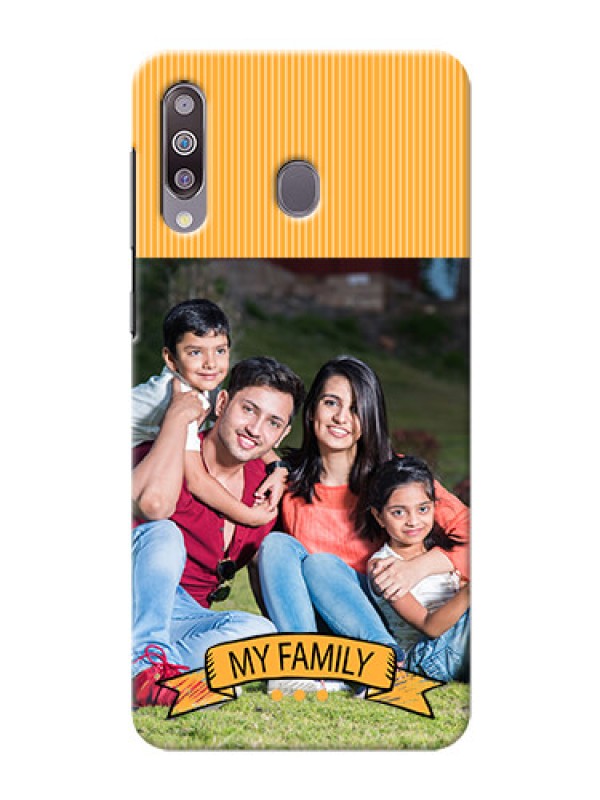 Custom Galaxy M30Personalized Mobile Cases: My Family Design