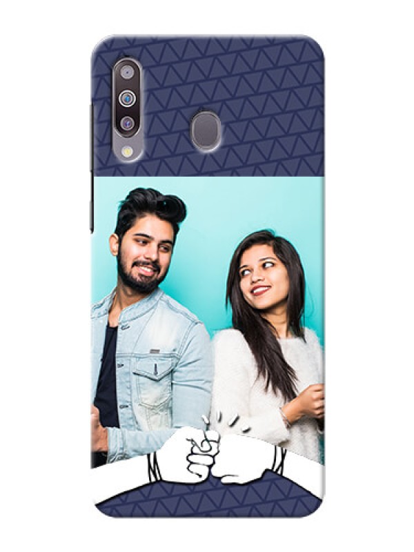 Custom Galaxy M30Mobile Covers Online with Best Friends Design  