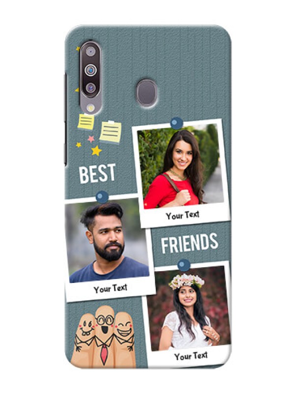 Custom Galaxy M30Mobile Cases: Sticky Frames and Friendship Design