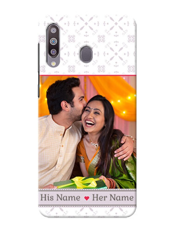 Custom Galaxy M30Phone Cases with Photo and Ethnic Design