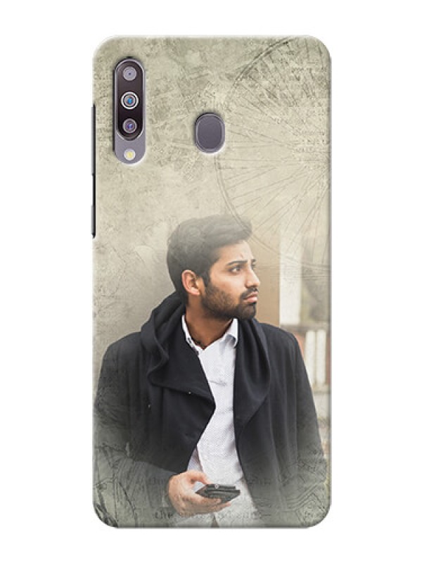Custom Galaxy M30custom mobile back covers with vintage design