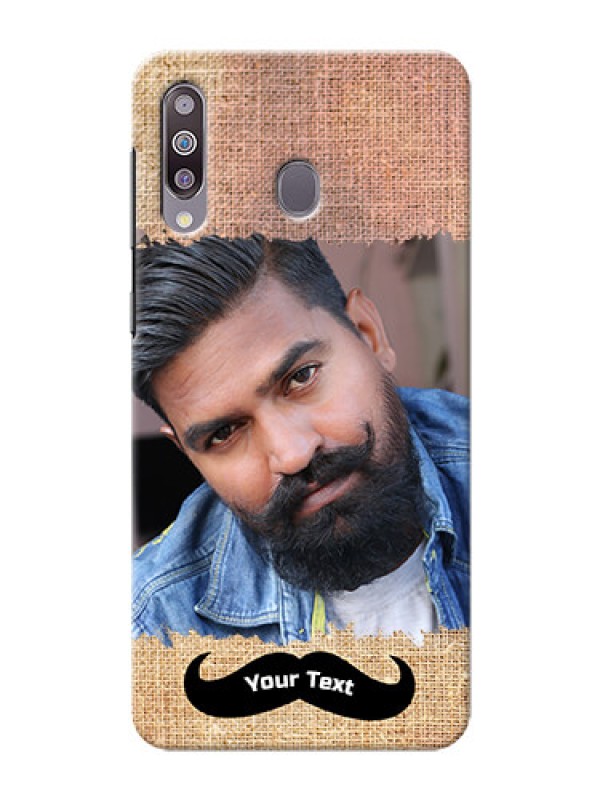 Custom Galaxy M30Mobile Back Covers Online with Texture Design