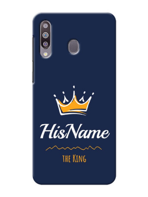 Custom Galaxy M30 King Phone Case with Name
