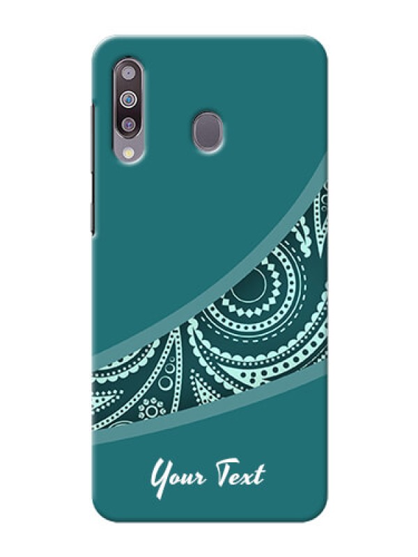Custom Galaxy M30 Custom Phone Covers: semi visible floral Design