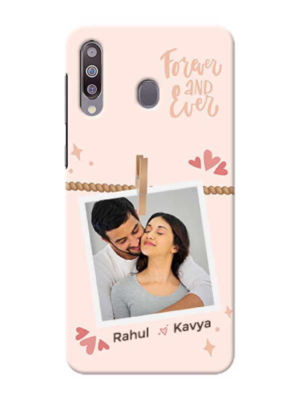Custom Galaxy M30 Phone Back Covers: Forever and ever love Design