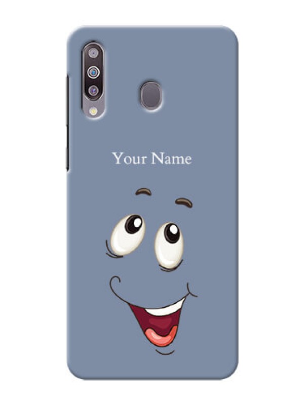 Custom Galaxy M30 Phone Back Covers: Laughing Cartoon Face Design