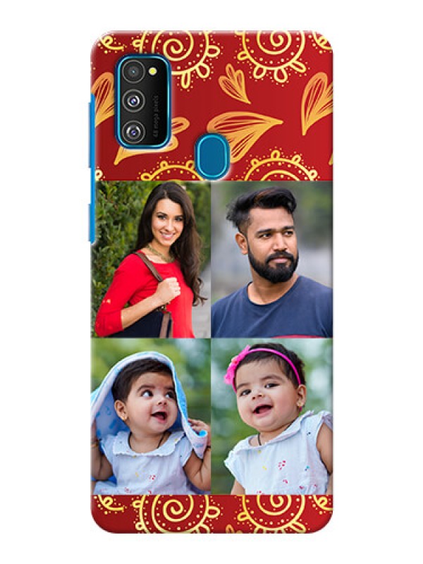 Custom Galaxy M30s Mobile Phone Cases: 4 Image Traditional Design