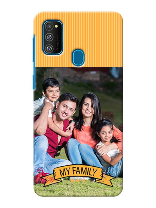 Custom Galaxy M30s Personalized Mobile Cases: My Family Design