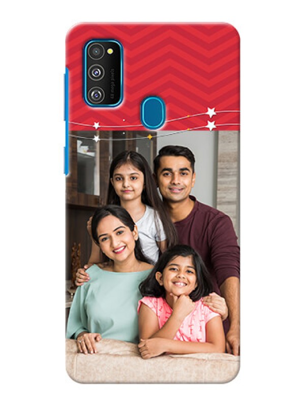 Custom Galaxy M30s customized phone cases: Happy Family Design