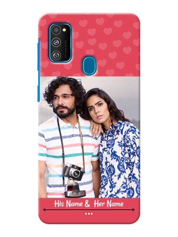 Custom Galaxy M30s Mobile Cases: Simple Love Design