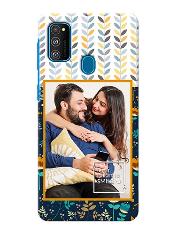 Custom Galaxy M30s personalised phone covers: Pattern Design