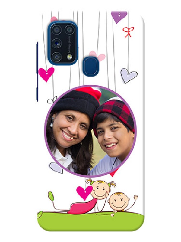Custom Galaxy M31 Prime Edition Mobile Cases: Cute Kids Phone Case Design