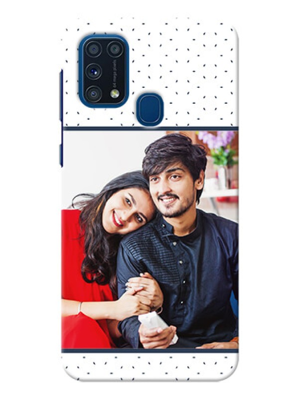 Custom Galaxy M31 Prime Edition Personalized Phone Cases: Premium Dot Design