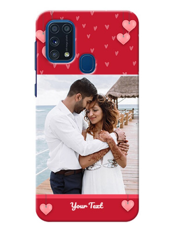 Custom Galaxy M31 Prime Edition Mobile Back Covers: Valentines Day Design