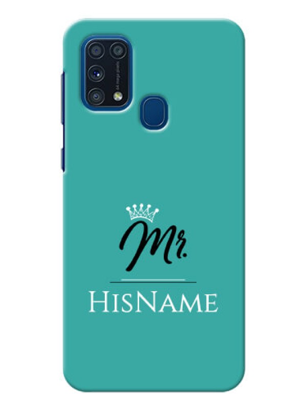 Custom Galaxy M31 Prime Edition Custom Phone Case Mr with Name
