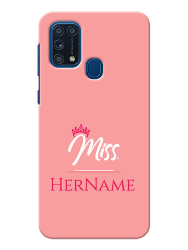 Custom Galaxy M31 Prime Edition Custom Phone Case Mrs with Name
