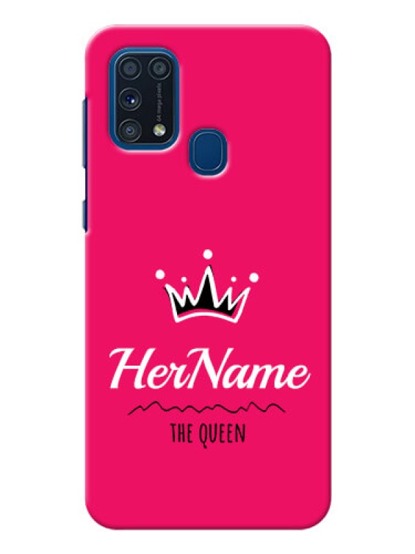 Custom Galaxy M31 Prime Edition Queen Phone Case with Name