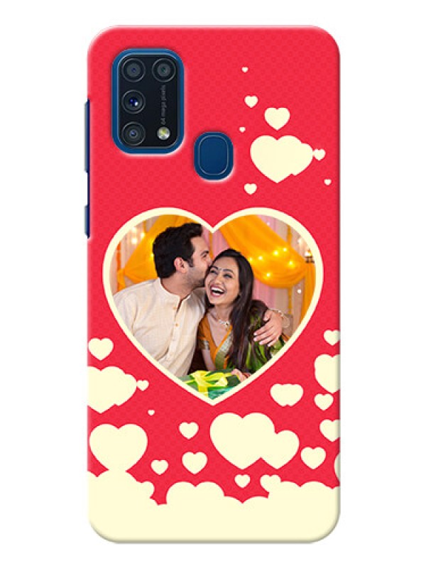 Custom Galaxy M31 Phone Cases: Love Symbols Phone Cover Design