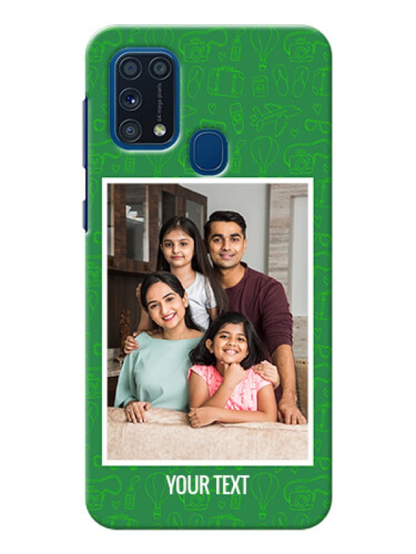 Custom Galaxy M31 custom mobile covers: Picture Upload Design