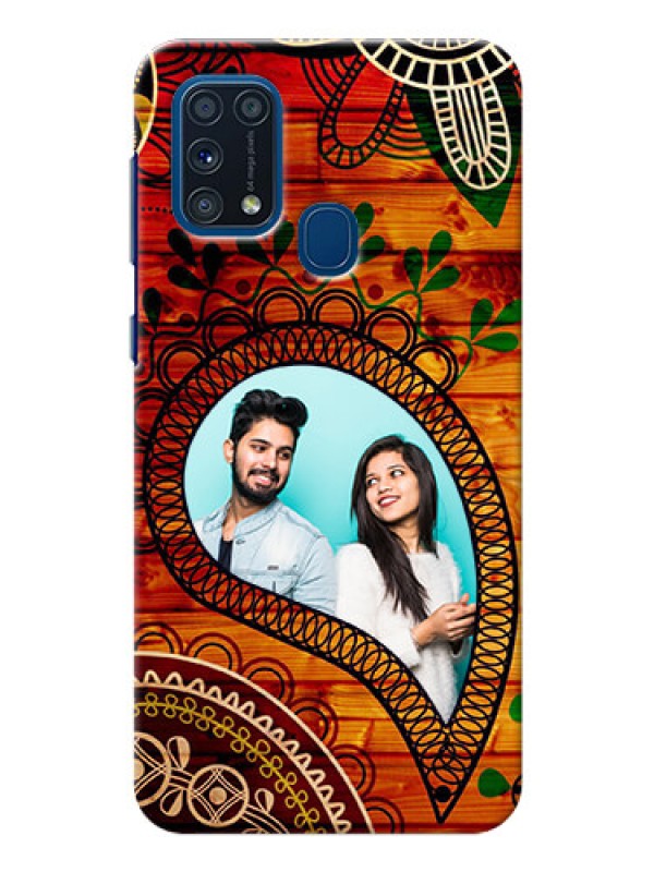 Custom Galaxy M31 custom mobile cases: Abstract Colorful Design