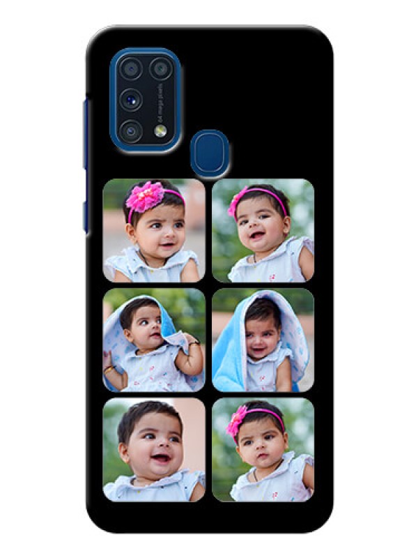 Custom Galaxy M31 mobile phone cases: Multiple Pictures Design