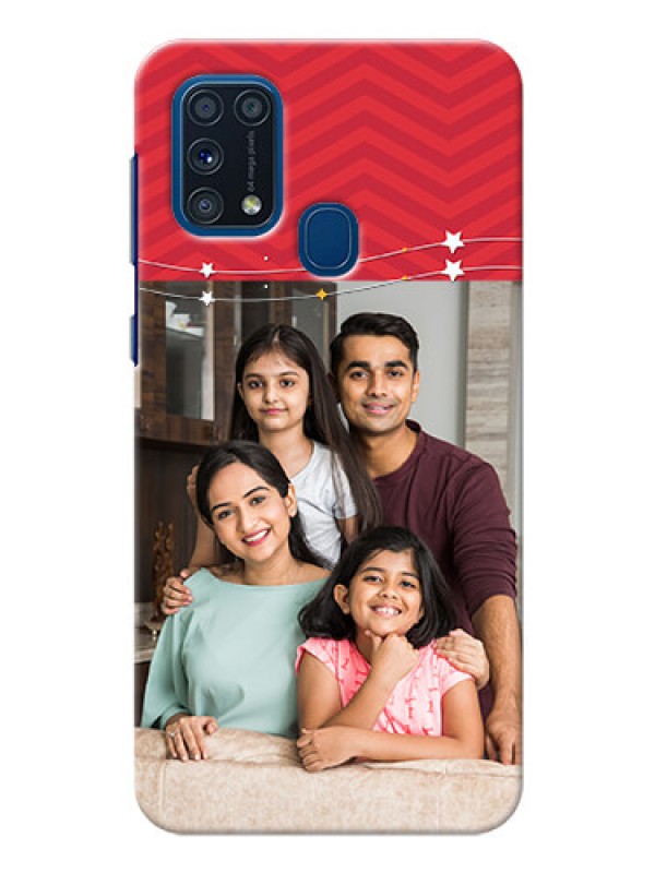 Custom Galaxy M31 customized phone cases: Happy Family Design