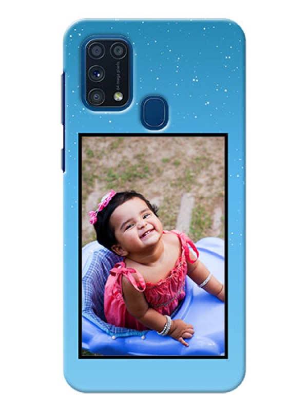 Custom Galaxy M31 Phone Covers: Wave Pattern Colorful Design