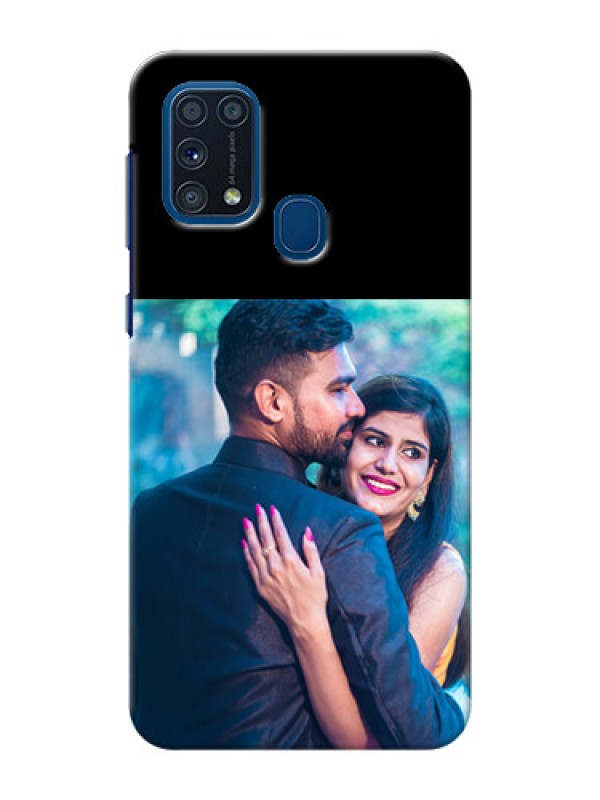 Custom Galaxy M31 Custom Hard Phone Case - Upload Full Picture With Custom Color Design