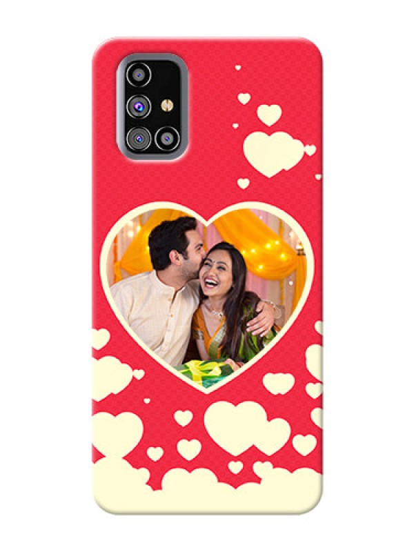 Custom Galaxy M31s Phone Cases: Love Symbols Phone Cover Design