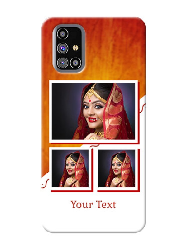 Custom Galaxy M31s Personalised Phone Cases: Wedding Memories Design  