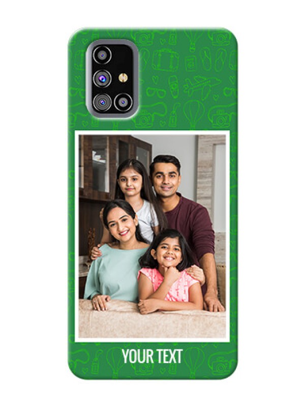 Custom Galaxy M31s custom mobile covers: Picture Upload Design