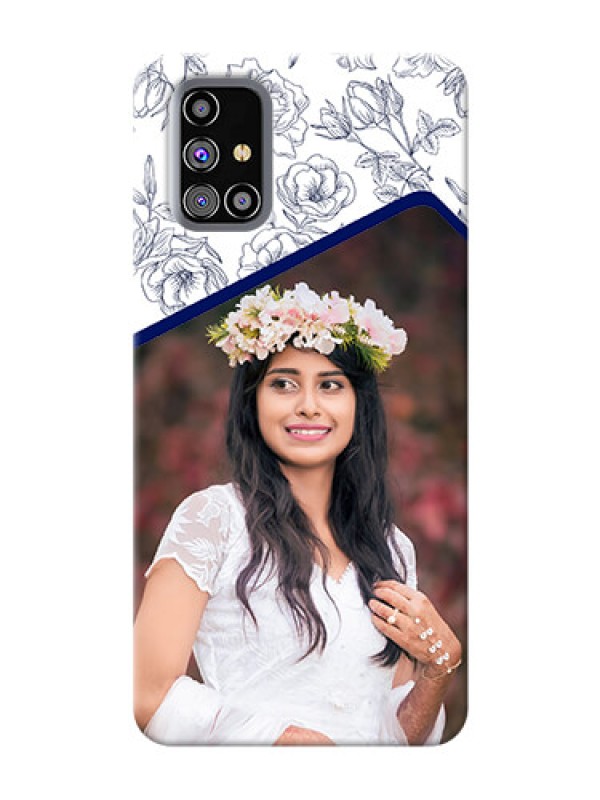 Custom Galaxy M31s Phone Cases: Premium Floral Design