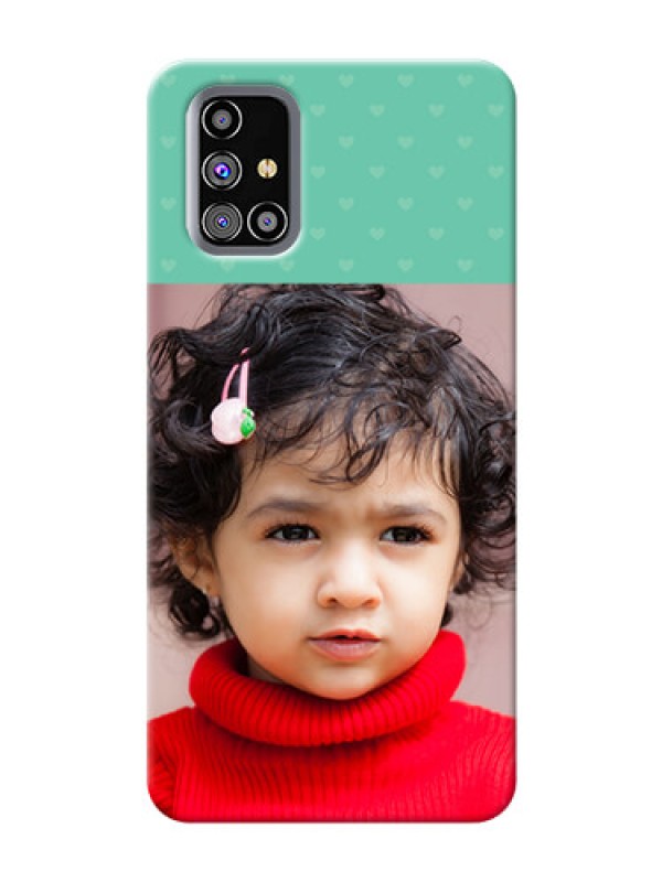 Custom Galaxy M31s mobile cases online: Lovers Picture Design