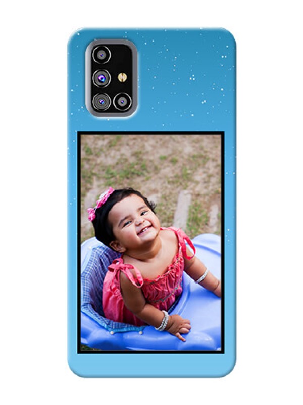 Custom Galaxy M31s Phone Covers: Wave Pattern Colorful Design